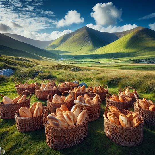 Mournes with Twelve Baskets of Bread